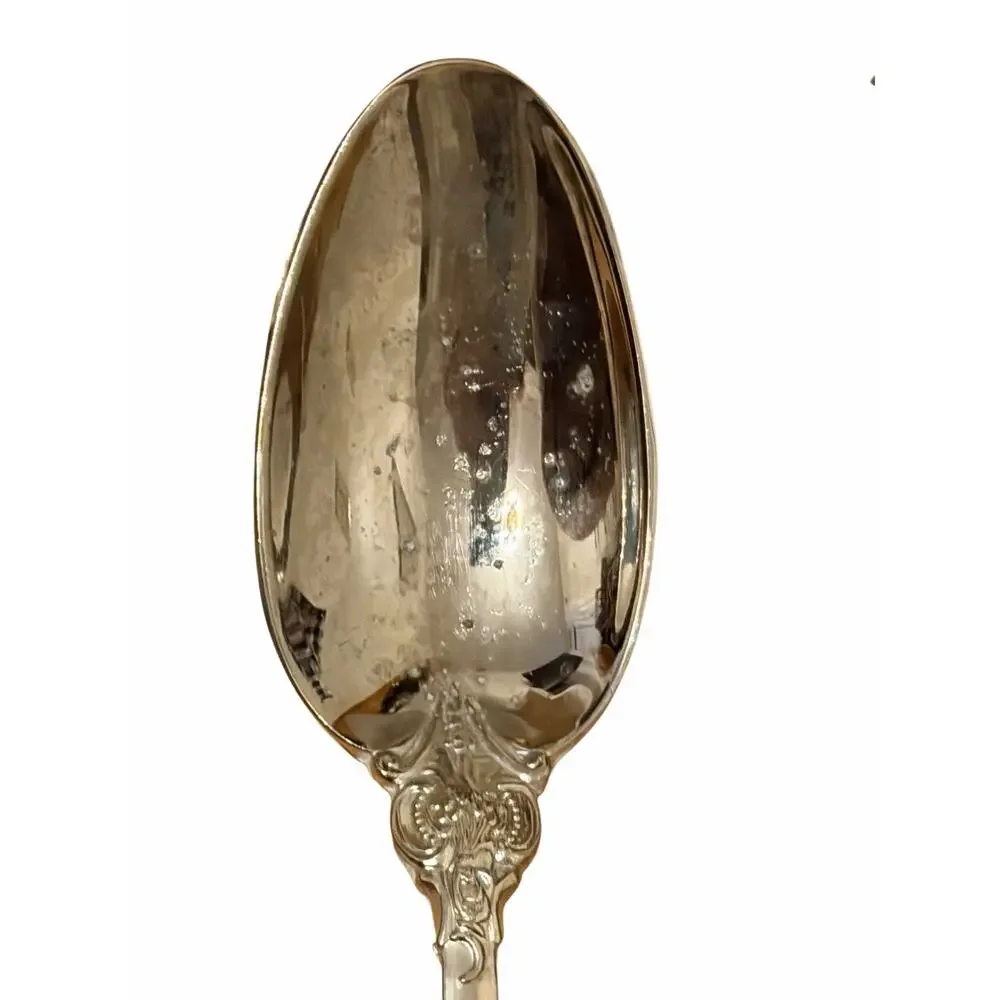 BAROQUE BY GODINGER 3 Piece Serving Set Flatware Silverplate FAST SHIP 3300-60